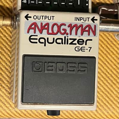 Analogman Pro Modded Boss GE-7 Equalizer w/ Green LED (Box) image 2