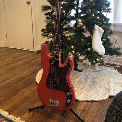 Fender Precision Bass Fiesta Red image 2