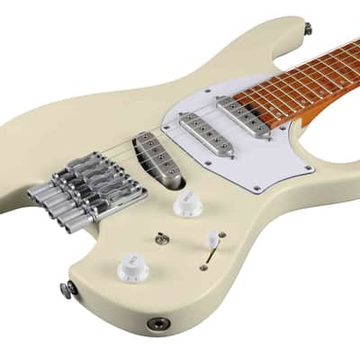 Ibanez ICHI10-VWM Ichika Nito Signature Electric Guitar 6-String - Vintage White Matte + Gig Bag image 6