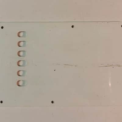 Stratocaster Style Back Plate Cover - 2000’s - White image 4
