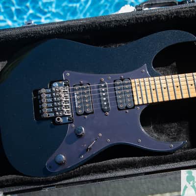 Ibanez Limited Edition - Team J Craft RG2450MZ-GK Prestige 2008 - Galaxy Black - w Dimarzios! - Pro Set Up w Perfect Frets/Action/Intonation! image 5