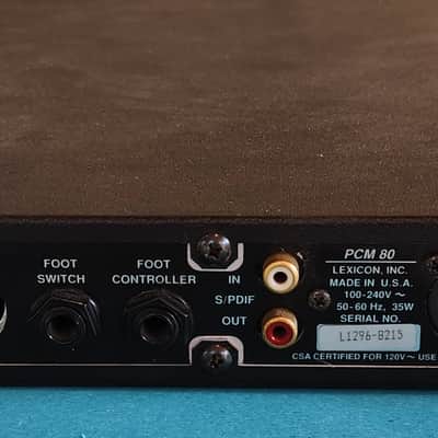 Lexicon PCM 80 - new display, OS, more, free shipping image 4