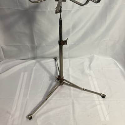 Gretsch - No. 4983 Flush Tripod Vintage, Flat-Base Snare Drum Stand Early 1960's - Nickel image 5