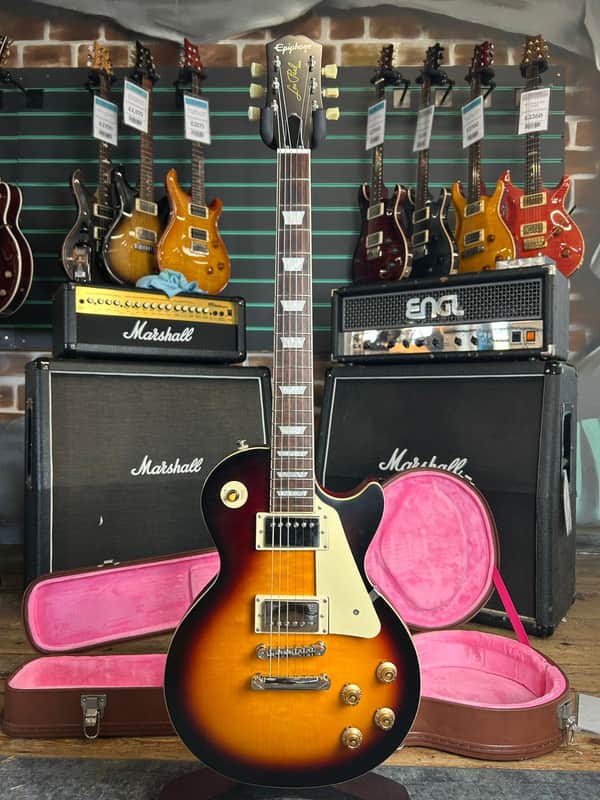 Epiphone Les Paul Standard 1959 Aged Dark Burst 2022 Electric Guitar image 1