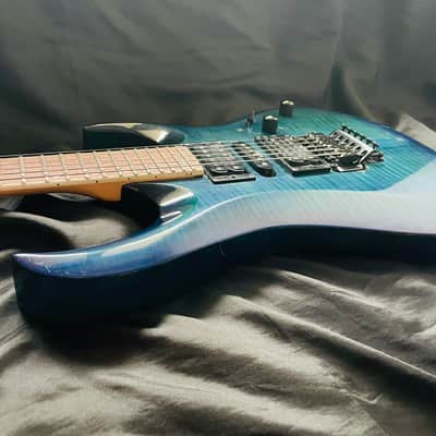 Cort X-11 2004 Transparent Blue MIK image 14