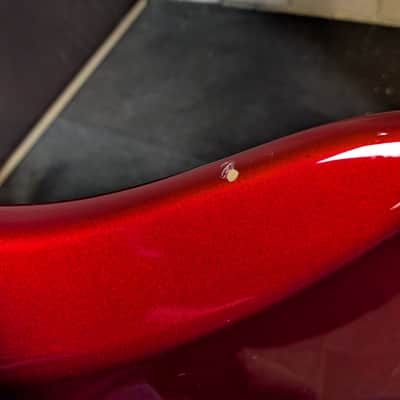 Fender Made in Japan MG69/MH Mustang Electric Guitar - Candy Apple Red (2010-2011) image 7