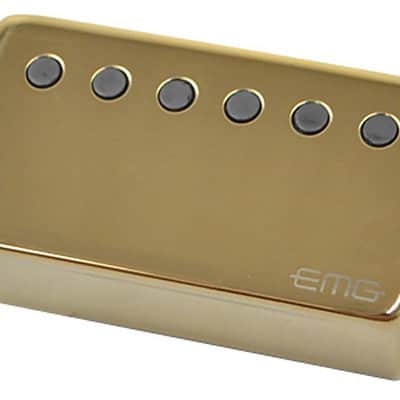 EMG 66 Alnico V Active Neck Humbucker - gold image 4