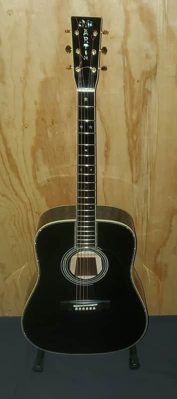 Martin Johnny Cash D-42 1996 - Black lacquer image 1