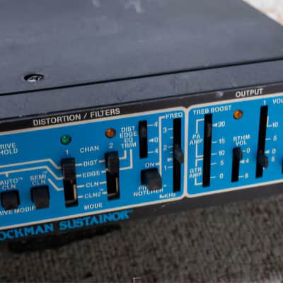 Scholtz Research Rockman Sustainor Model 100a 1987 - Blue and Black image 2