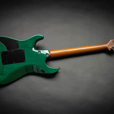 Tom Anderson Drop Top Transparent Teal Burst (06-26-24A) image 18