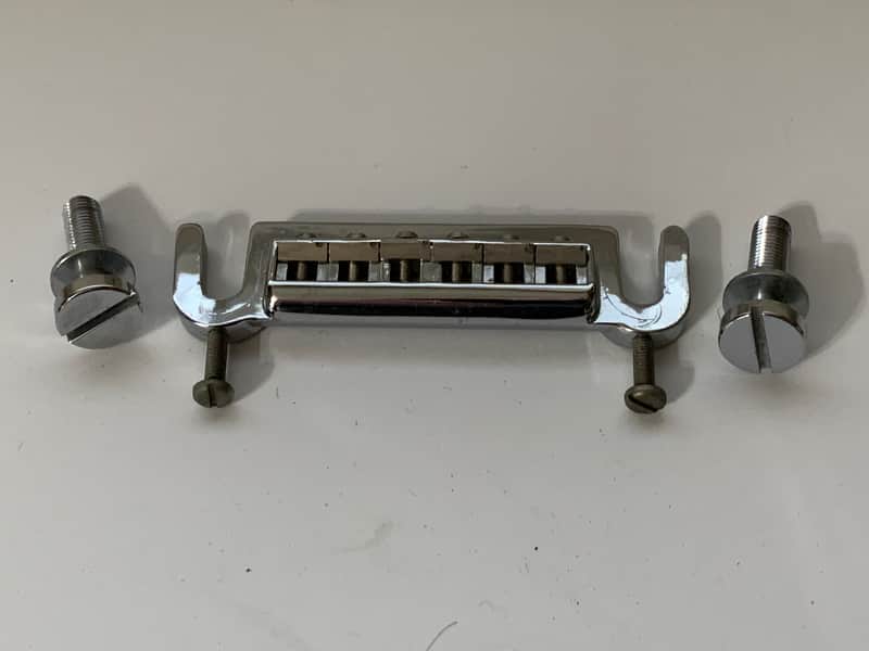 Leo Quan Badass Wraparound Guitar Bridge Wrap Around - Chrome image 1