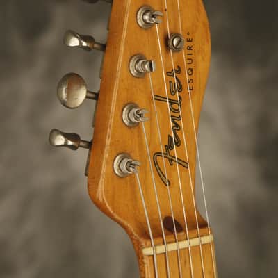 all original 1951 Fender ESQUIRE Blonde with orig. hardshell case image 9