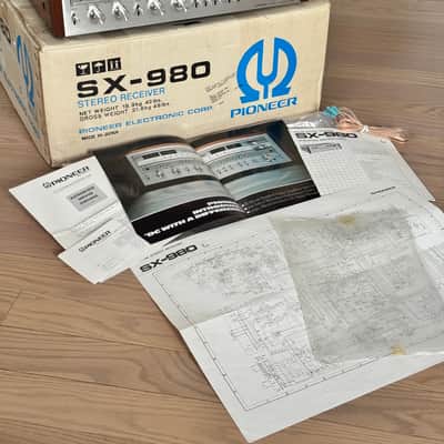 STORE DISPLAY Vintage Pioneer SX-980 Stereo Receiver ~MINT~ ORIG BOX + FREE SHIPPING ~LOOK~ image 3