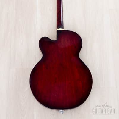 1967 Gretsch Tennessean 6119 Vintage Hollowbody Dark Cherry w/ HiLoTron, Case image 3