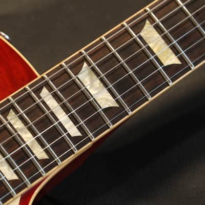 2011 Les Paul Custom Shop Historic 1959 Reissue Electric Guitar Quilt Washed Cherry VOS + COA OHSC image 7