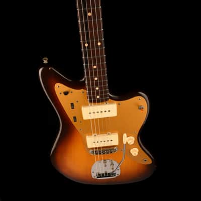 Vintage '59 Fender Jazzmaster 3-Tone Sunburst with OHSC - Danny Amis Los Straitjackets image 3