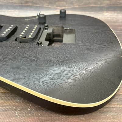 2019 Ibanez RG370ZB Body Weathered Black with Original Pickups image 9