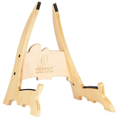 Ortega OWGS-2 Wooden Guitar Stand Natural Bright image 2