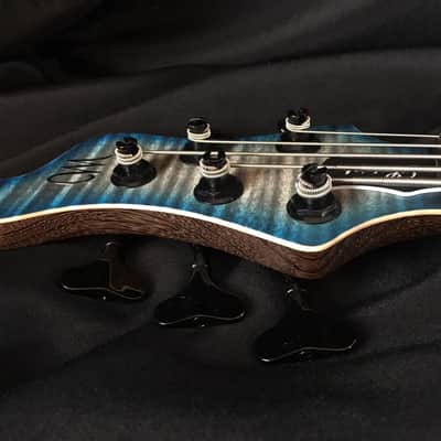 Mayones Patriot 5 Classic 2017 3Tone Blue Burst image 9