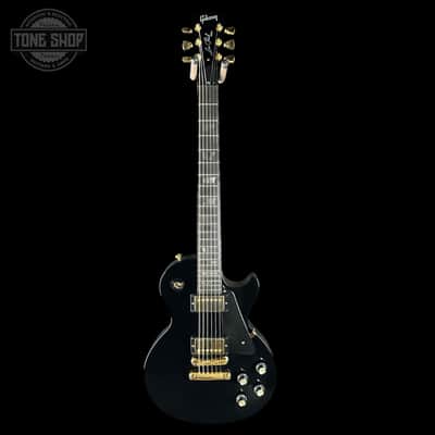 Used Gibson Les Paul Studio Ebony Gold Hardware w/bag TSU24474 image 2