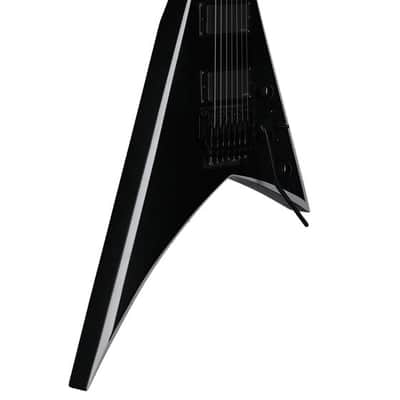 Jackson X Rhoads RRX24MG7 Satin Black Primer Gray Bevels image 9