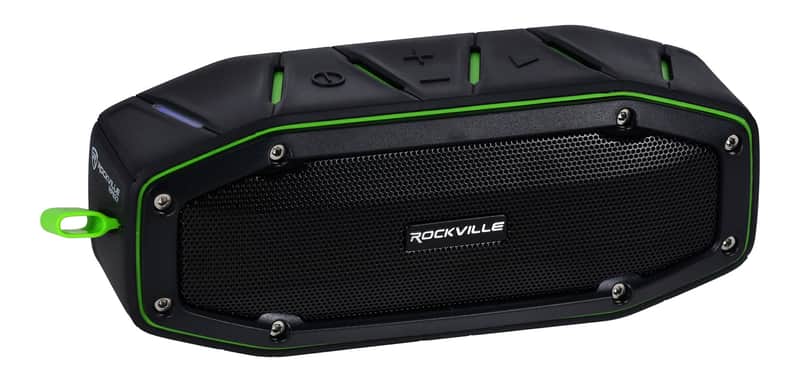 Rockville RPB27 V2 20w Portable Waterproof Bluetooth Speaker w Bumping Bass+TWS image 1
