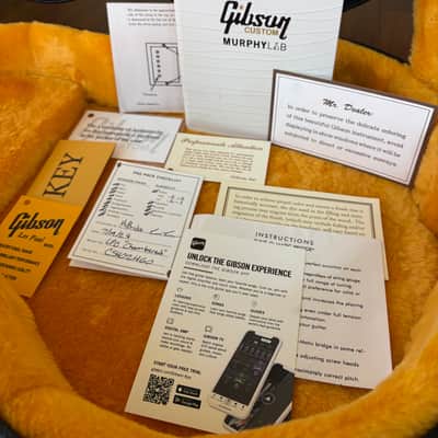 Gibson Les Paul Custom Murphy Lab Ultra Heavy Aged 2024 - Silverburst image 8