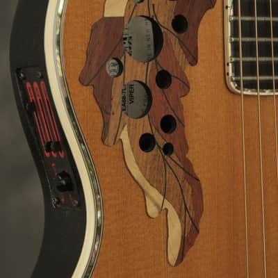 rare 1996 Ovation Viper EA68-7LTD Natural 30th Anniversary image 14
