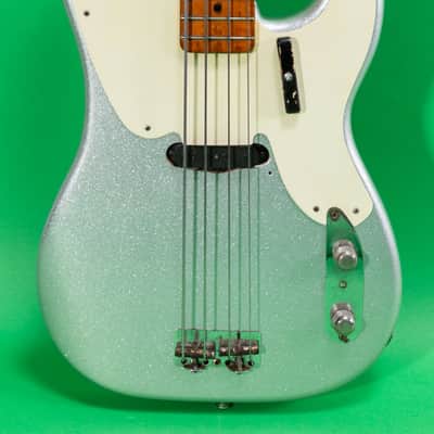 Fender Precision Bass 1956 - Sparkling Silver image 1