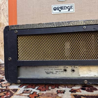 Vintage 1964 Selmer Truvoice Bassmaster 50 Croc Skin Valve Amplifier Head *1960s* image 12
