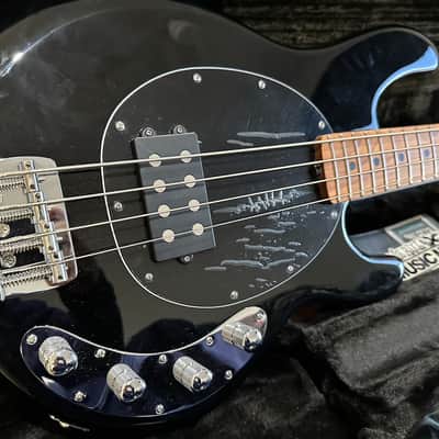 Ernie Ball Music Man StingRay Special 4 H with Roasted Maple Fretboard 2018 - Present - Black Rock image 4