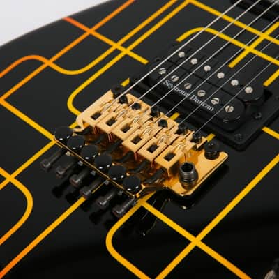 Charvel USA Custom San Dimas Schematic Graphic Unique Design Electric Guitar image 11
