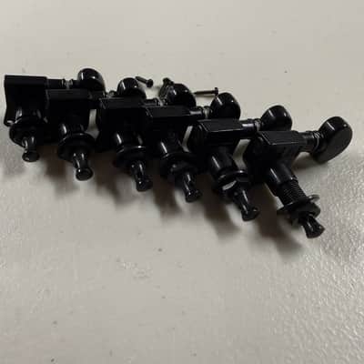 Grover Rotomatic 6 In-Line Tuners with Screws 2000's Upside Down Headstock (T-475) image 2