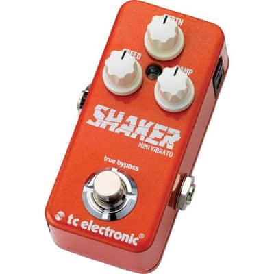 TC Electronic SHAKER MINI Vibrato Mono Vibrato Pedal for Electric Guitar (DEMO) image 2