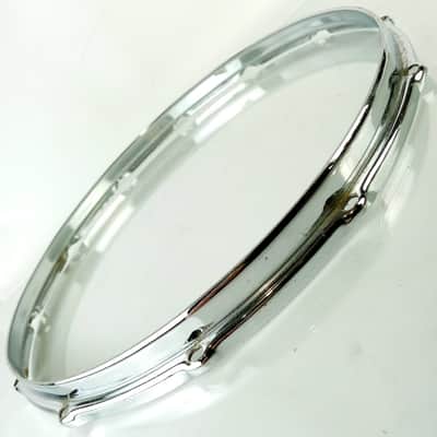 Slingerland 15"12-Lug 70s TDR-112 Snare Drum Batter Rim/Hoop Stick-Saver Vintage image 5