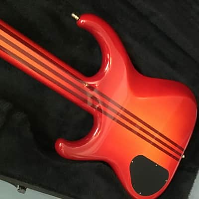 Alembic Elan 5 1991 - Cherry Burst-Wider Comfort Neck image 7