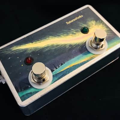 Saturnworks 2-Channel Active Summer Combiner Pedal with Switches for Guitar, Bass, Keyboard + More - Handcrafted in California