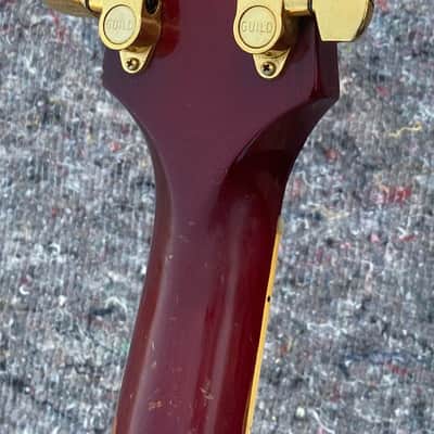 Guild M75 BLUESBIRD 1972 - Cherry Red image 20