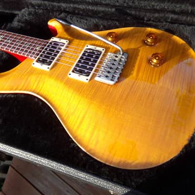 1996 PRS Custom 24 - Santana Yellow, '10' Top, excellent condition image 9