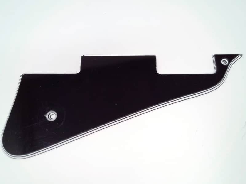 True Custom Shop® 5ply Black and White Pickguard for Gibson Les Paul Standard  Guitars image 1