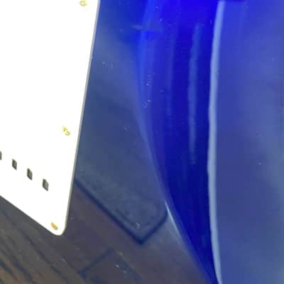 Squier Affinity Series Stratocaster 21-Fret with Rosewood Fretboard 1997 - 2000 - Baltic Blue image 17