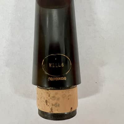 Wells Chicago Hard Rubber Clarinet Mouthpiece image 2