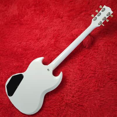 Burny RSG-60 '63 Revival Series - SG Standard - 1988 - White - Original VH-3 Pickups - Made In Japan MIJ image 10