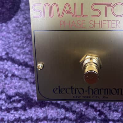 Never used NOS OTA chip Electro-Harmonix Golden Small Stone Phase Shifter 2024 - Gold image 2