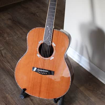 Lance McCollum Grand Auditorium 2004 Redwood / Walnut image 2