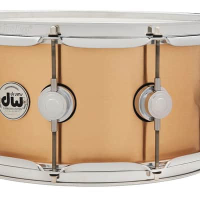 DW Collectors Brushed Bronze 6.5 x 14 Snare image 7