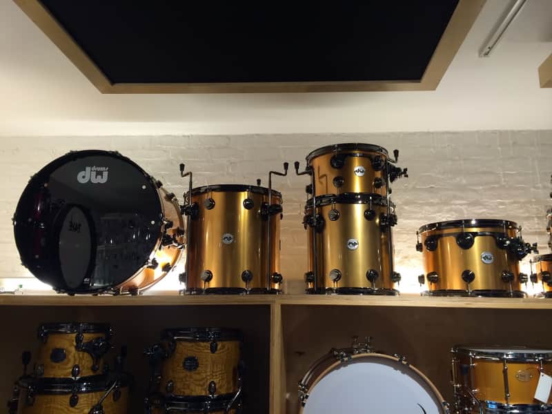 Jimmy Chamberlin's 8pc DW Maple/Mahogany VLT 2009 Liquid Copper-Designed by JC of Smashing Pumpkins image 1