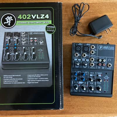 Mackie 402VLZ4 4-Channel Mic / Line Mixer 2014 - Present - Black image 2