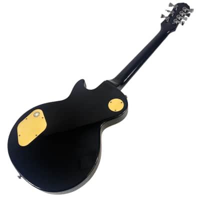 2000 Epiphone 7-String Les Paul - Transparent Black image 12