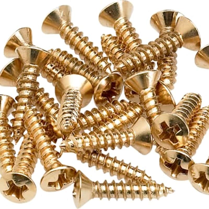 Photos - Guitar Fender Pickguard & Control Plate Mounting Screws (2... 